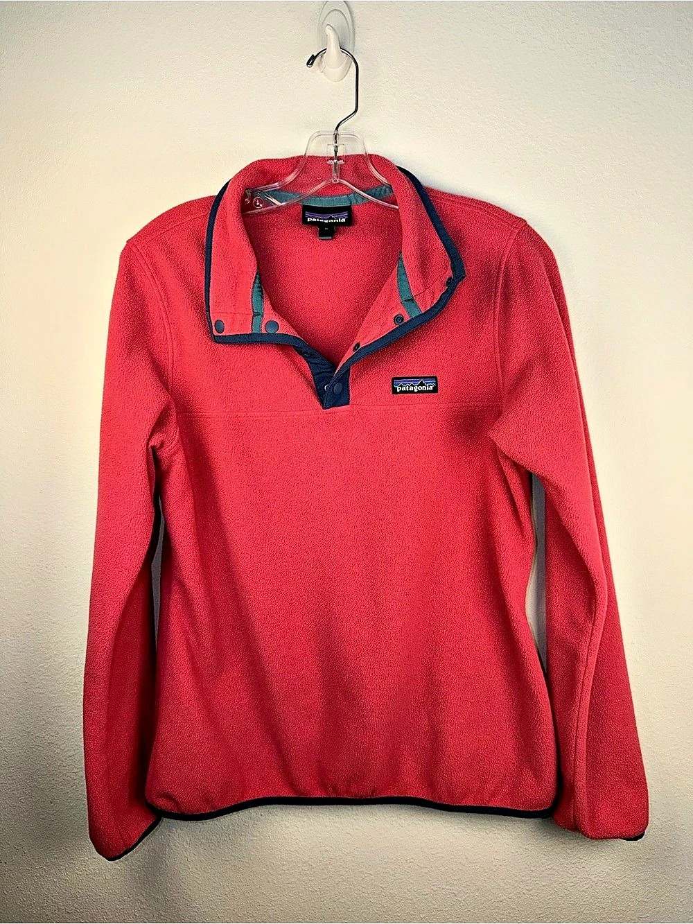 Patagonia Synchilla Snap-T Pullover hot pink Medium